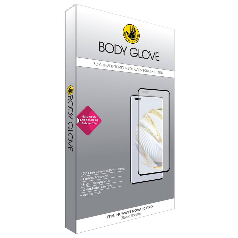 Huawei nova 10 Pro Body Glove 3D Screen Protector Black Border