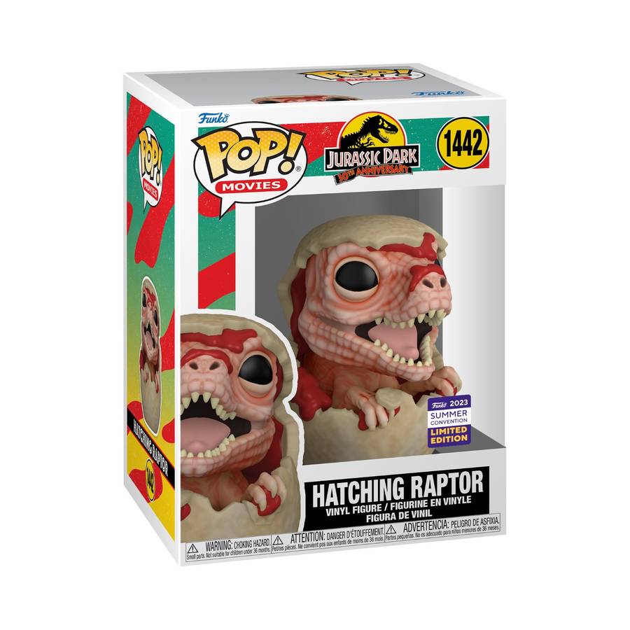 Funko Pop Movies Jurassic Park 30th Anniversary - Hatching Raptor
