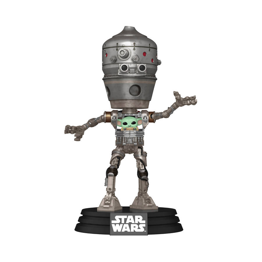 IG-12 with Grogu - Star Wars: The Mandalorian Funko Pop Vinyl Figure
