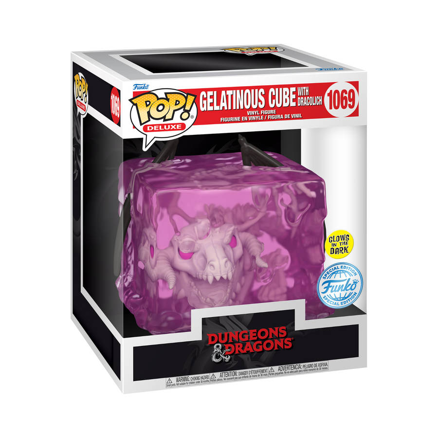 Gelatinous Cube with Dracolich  Dungeons & Dragons Funko Pop Deluxe Figure #1069