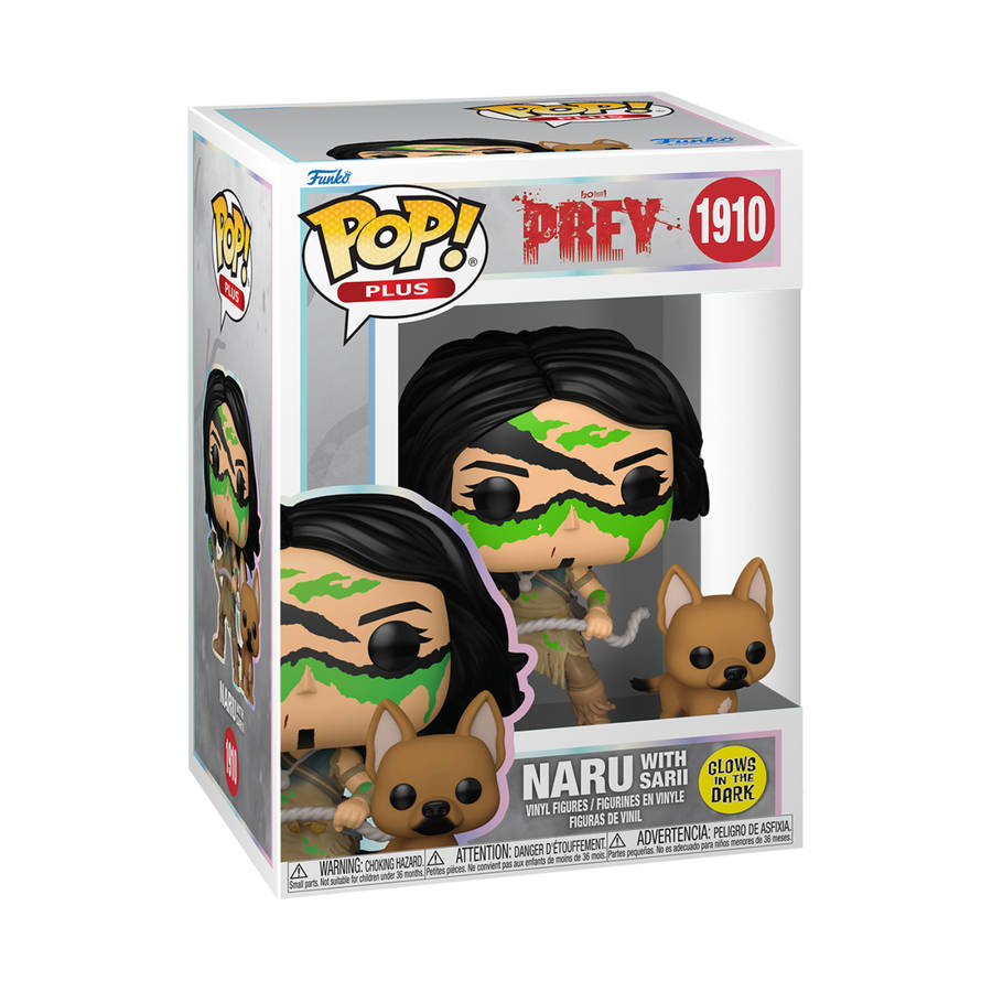 Naru with Sarii  Prey Funko Pop Vinyl Figure (Glow-in-the-Dark) #1910