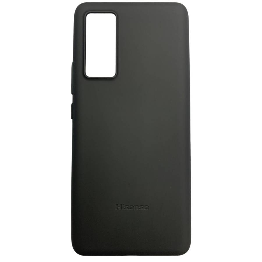 Hisense H60 5G Original Silicone Cell Phone Case Balck