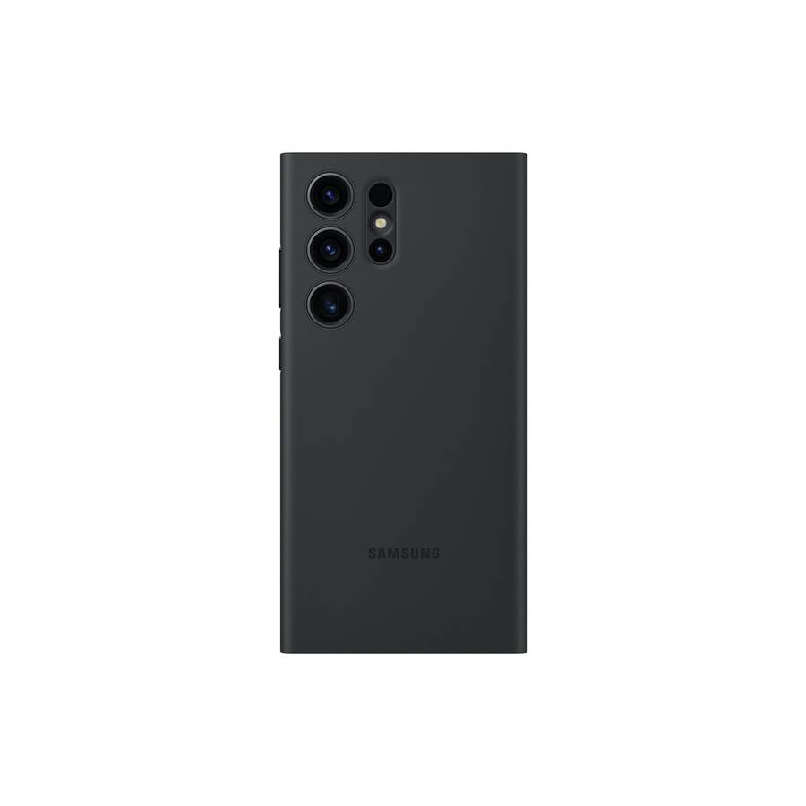 Original Samsung Galaxy S23 Ultra Smart View Flip Phone Cover Black