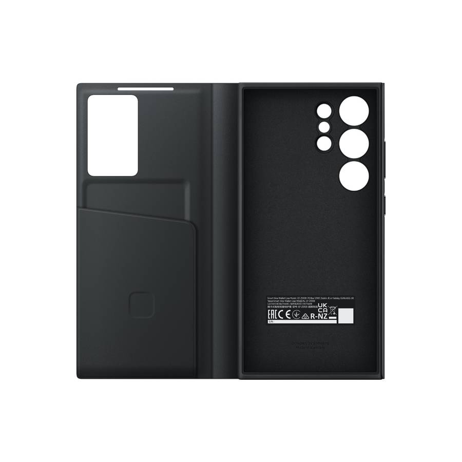 Samsung Galaxy S24 Ultra S View Wallet Case - Black