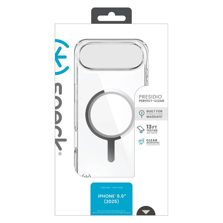 Apple iPhone Air Speck Presidio Perfect Clear MagSafe Case