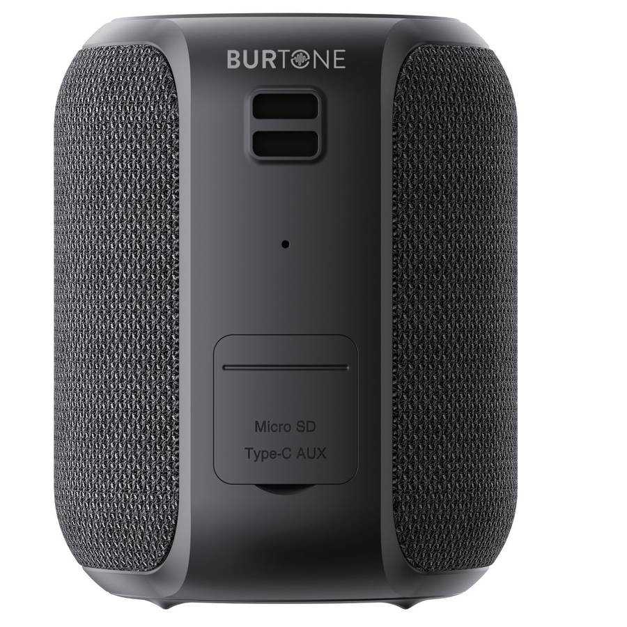 Burtone Mini Connect 2 Portable Bluetooth Speaker - Black