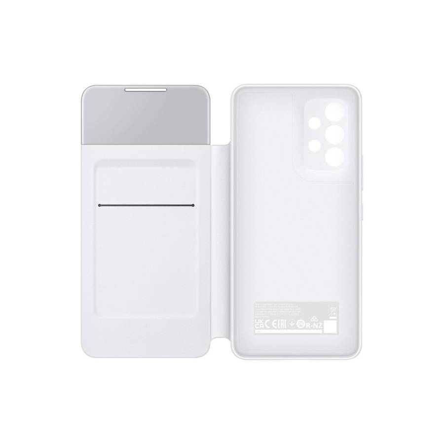 Samsung Galaxy A53 5G Samsung S-View Flip Cell Phone Case White