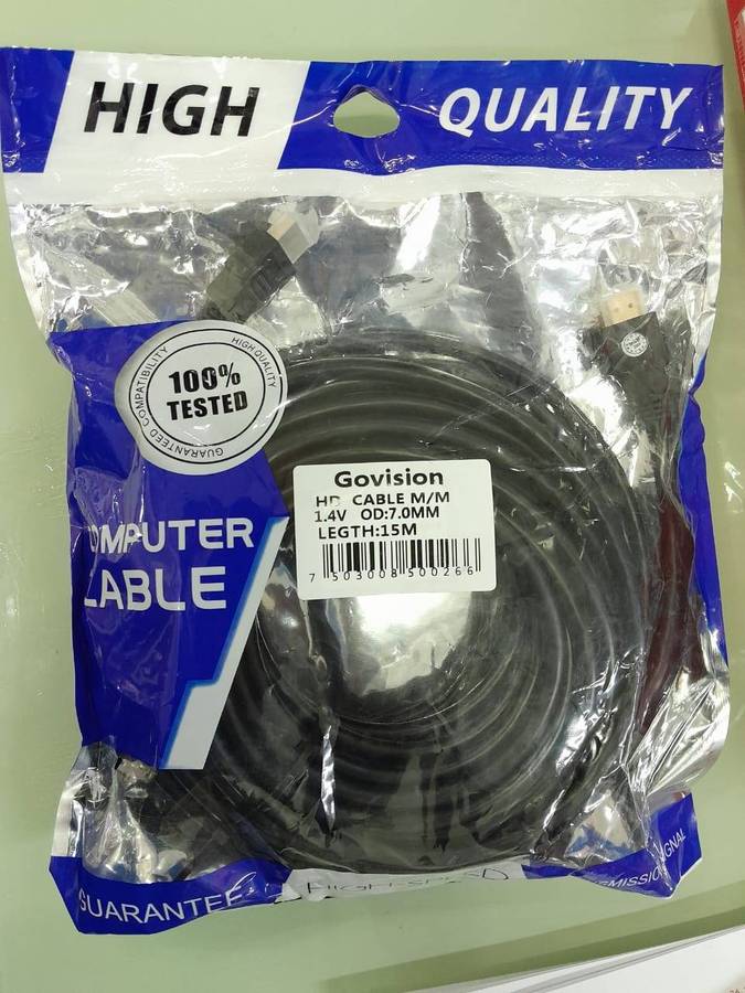 Govision 3m HDMI Cable 1080p