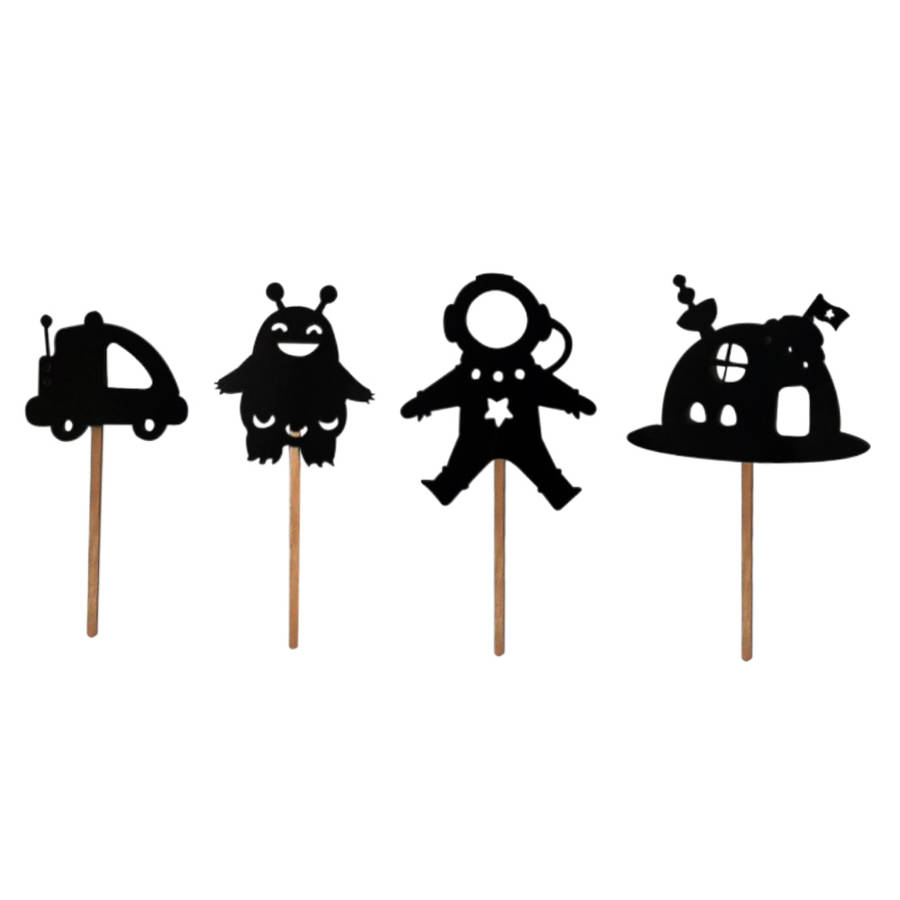 Mideer - Space Shadow Puppets Set