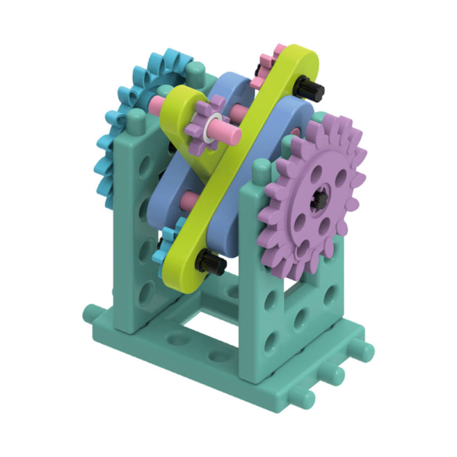 Gigo - Junior Engineer Magic Gears - 62pcs