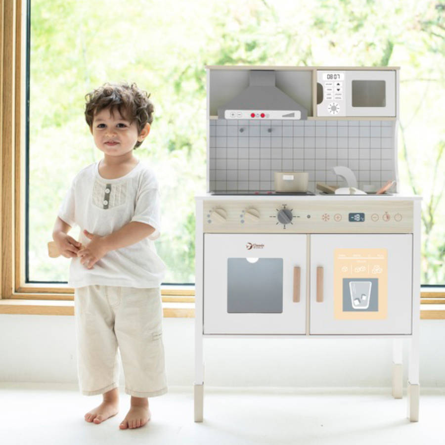 Classic World - Pretend & Play - White Modern Kitchen