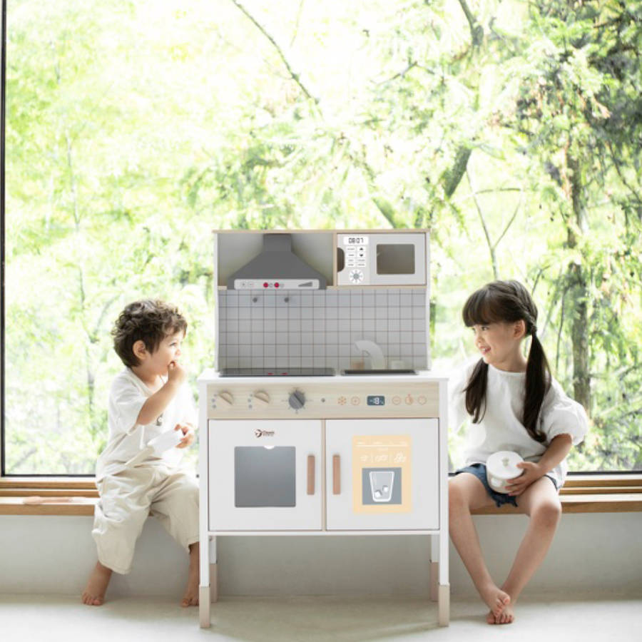 Classic World - Pretend & Play - White Modern Kitchen