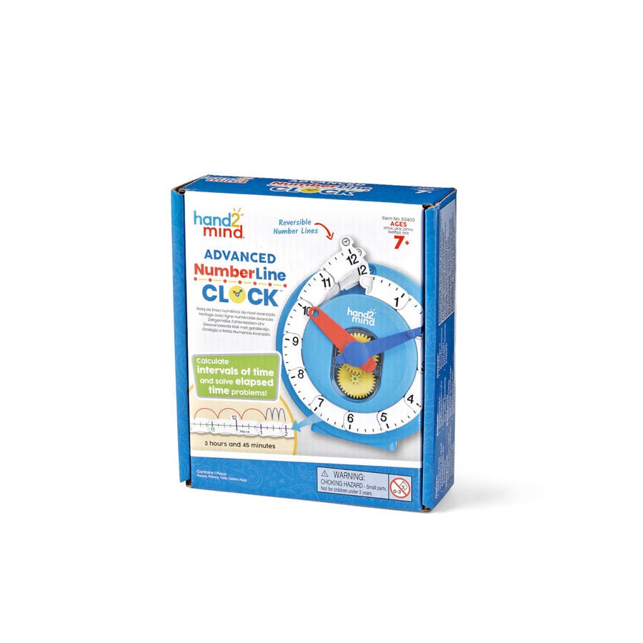 Hand2Mind - Advanced Numberline Clock