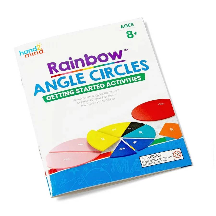 Hand2Mind - Rainbow Angle Circles - Magnetic Demo Set