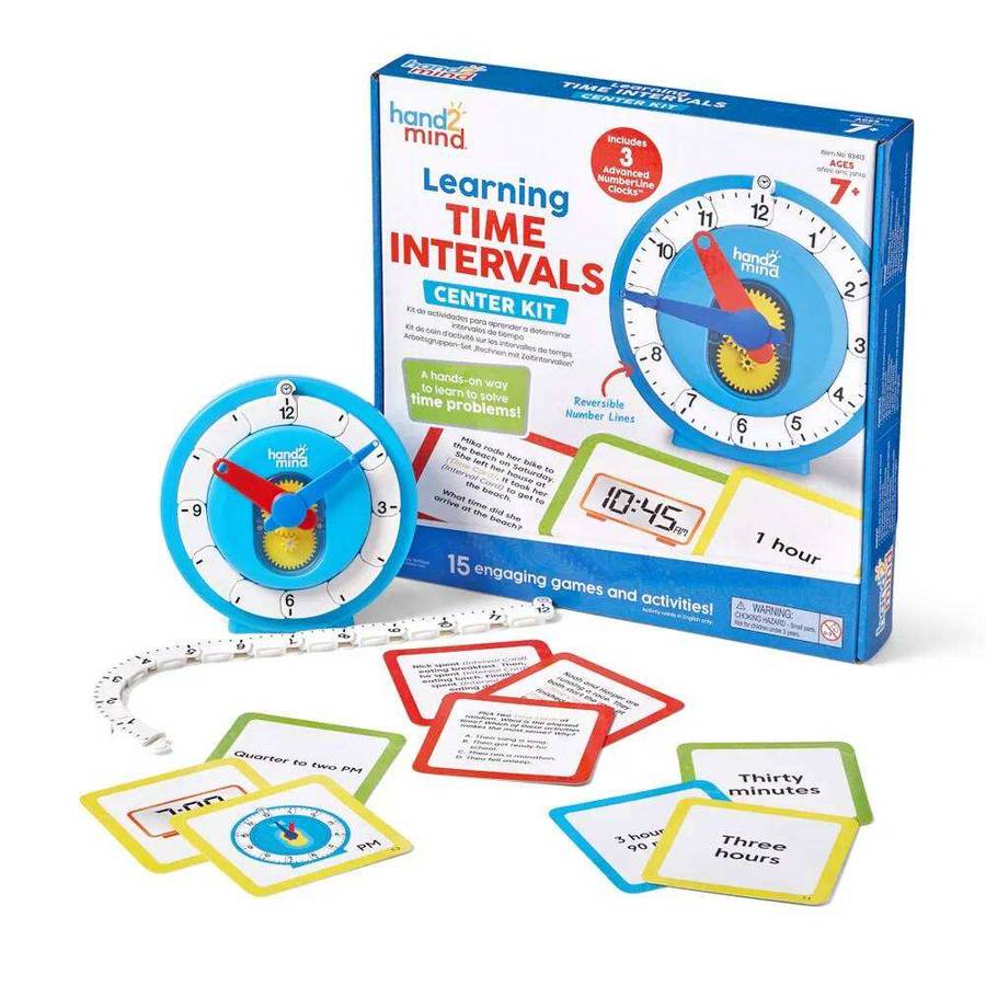 Hand2Mind - Learning Intervals Of Time Center Kit