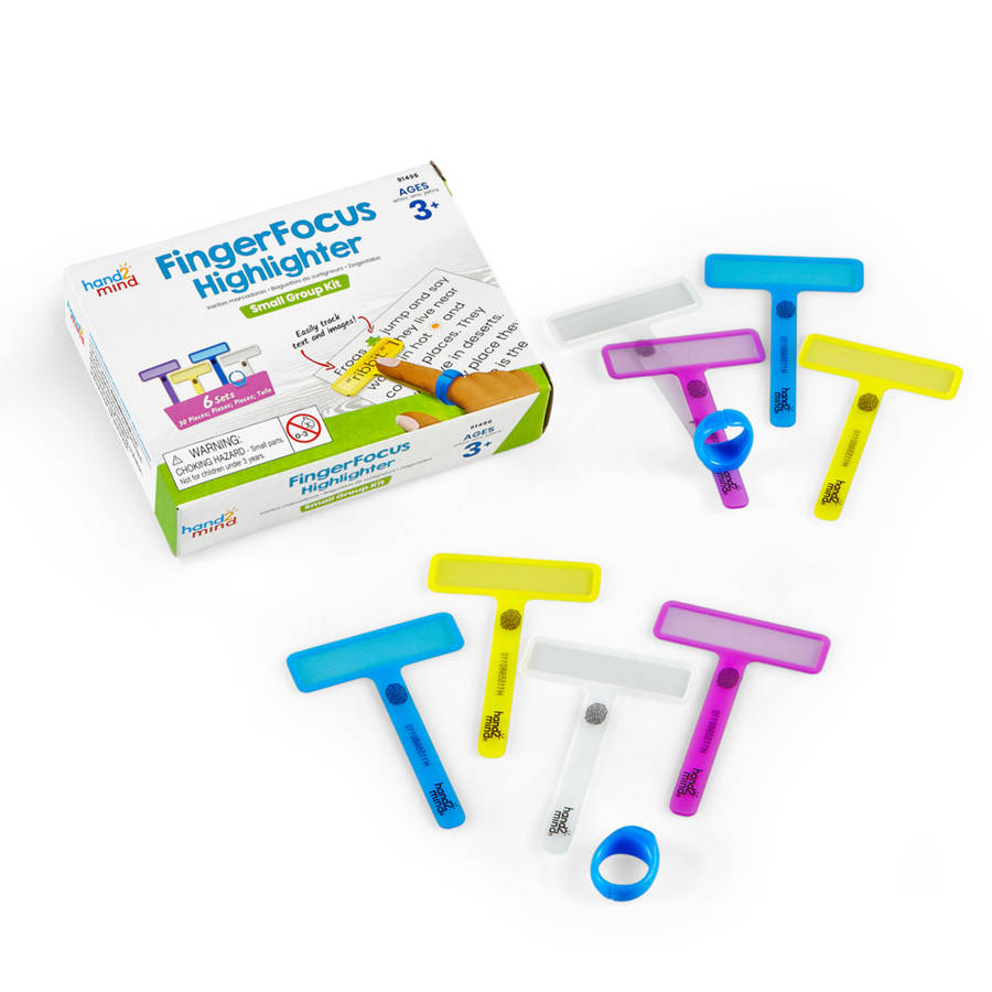 Hand2Mind - Set of 6 Wearable Rings Small Group Kit