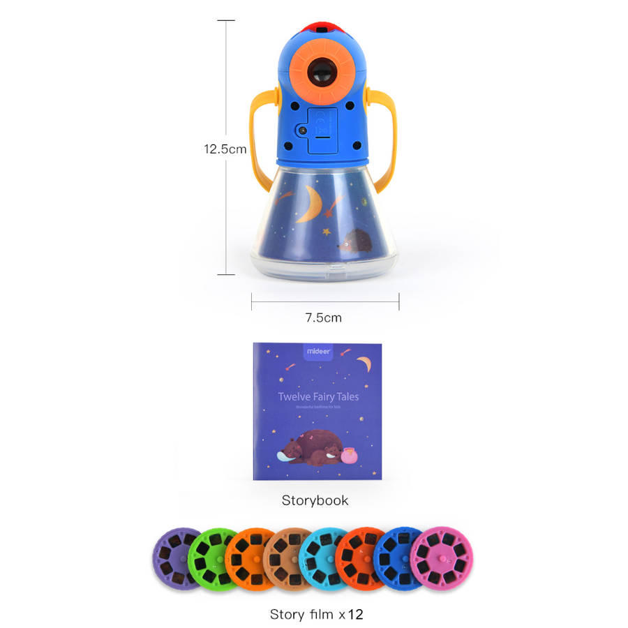 Mideer - Children's Storybook Torch with 12 Stories