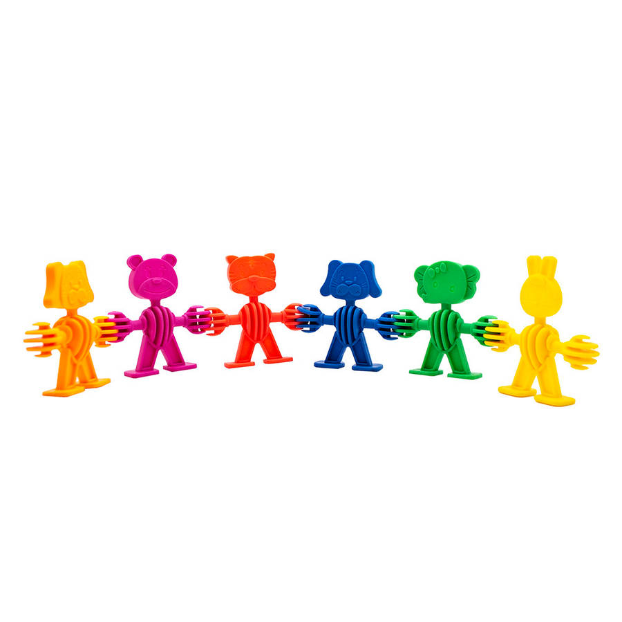 Greenbean - Groovy Animals 72pc Container