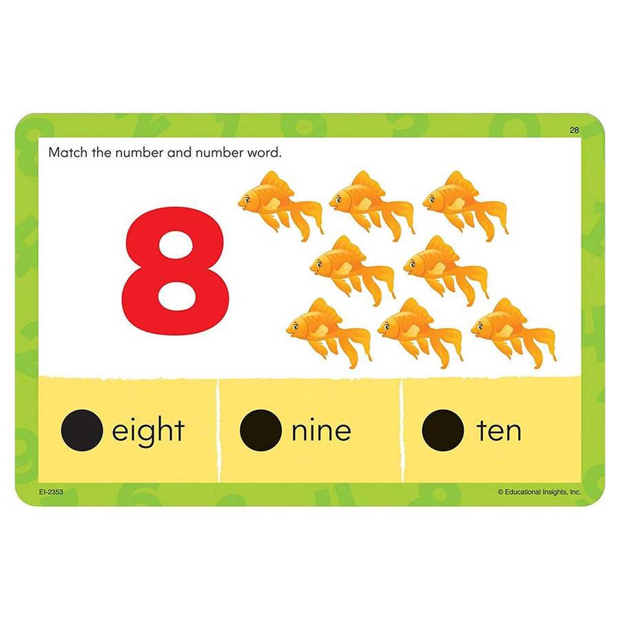Educational Insights - Hot Dots® Jr. - Card Set - Numbers & Counting