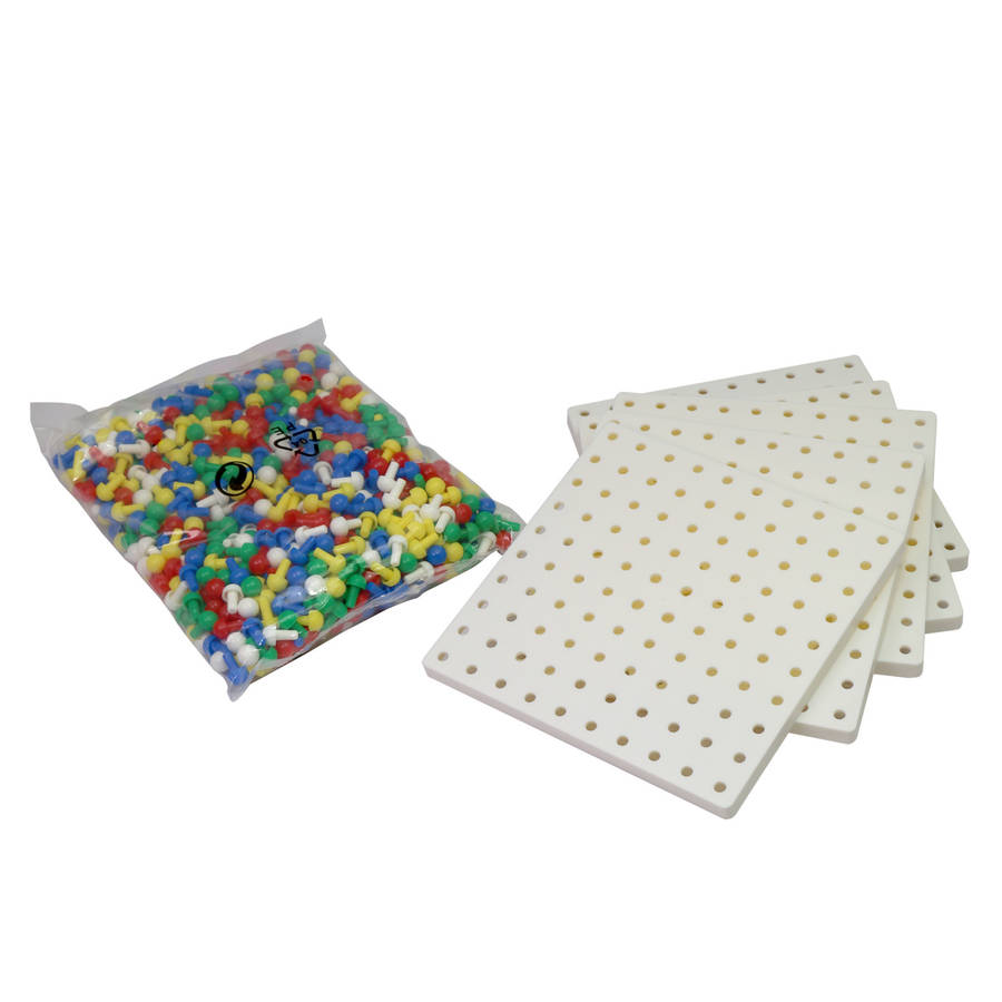 Invicta Education - Peg Boards 5 & 1000 Pegs in Retail Box