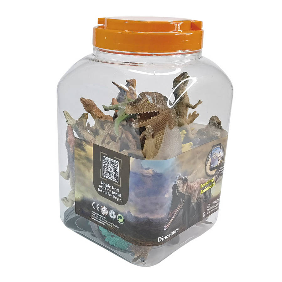 Greenbean - Dinosaur Playset - 40pcs in Bucket