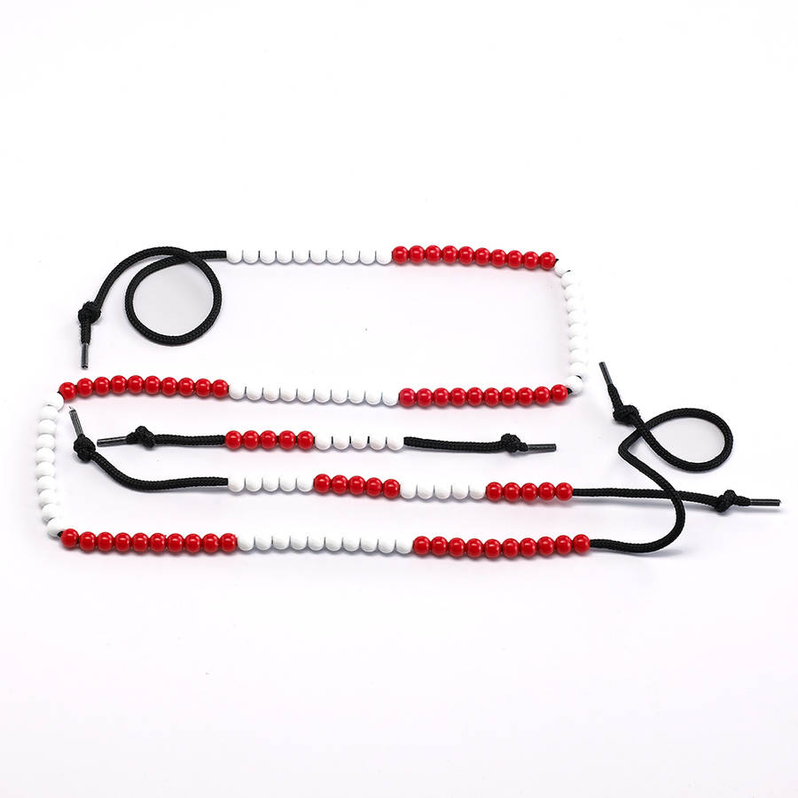 EDX Education - Demo String Bead Abacus - 20 Beads - 18mm