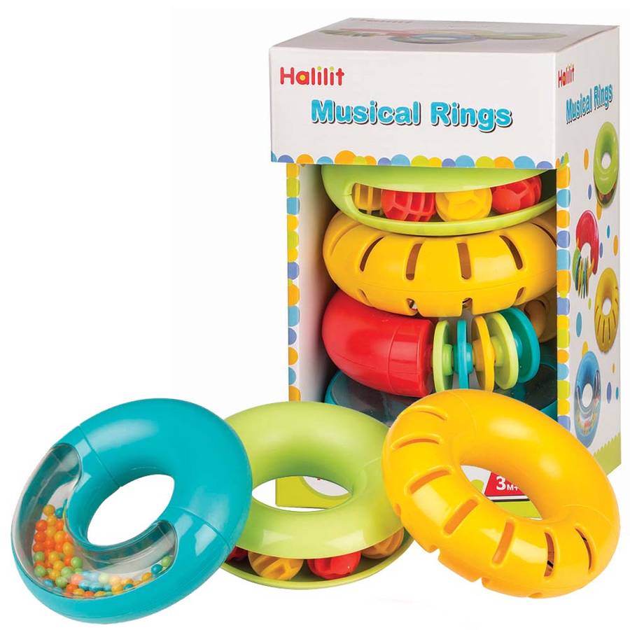 Halilit - Muscial Rings Gift Set of 4