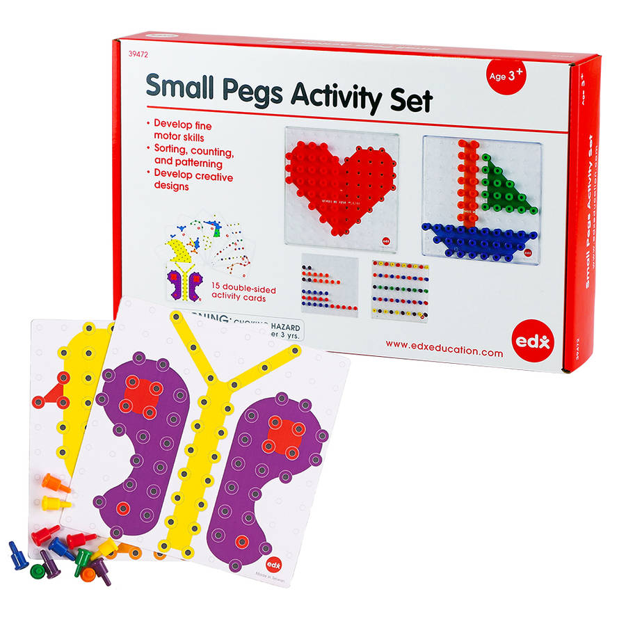 EDX Education - Small Pegs Activity Set
