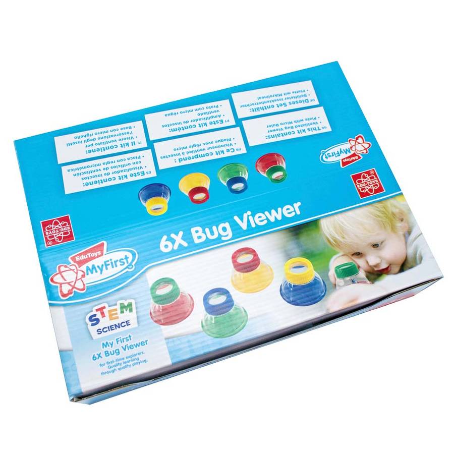 Edu-Toys - My First - Science - 6x Bug Viewer - 12pcs