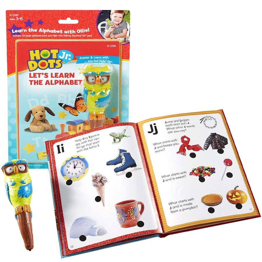 Educational Insights - Hot Dots® Jr. - Let's Learn the Alphabet with Ollie the Talking, Teaching...
