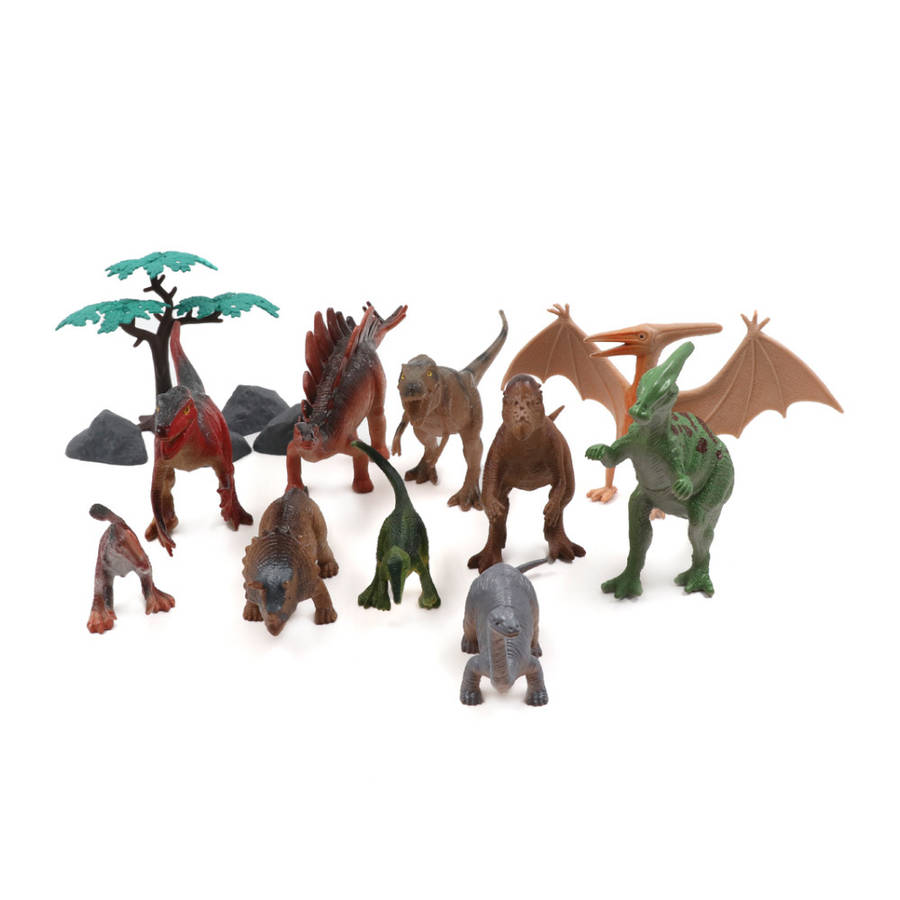 Greenbean - Dinosaur and Ocean Animal Playset - 30pcs