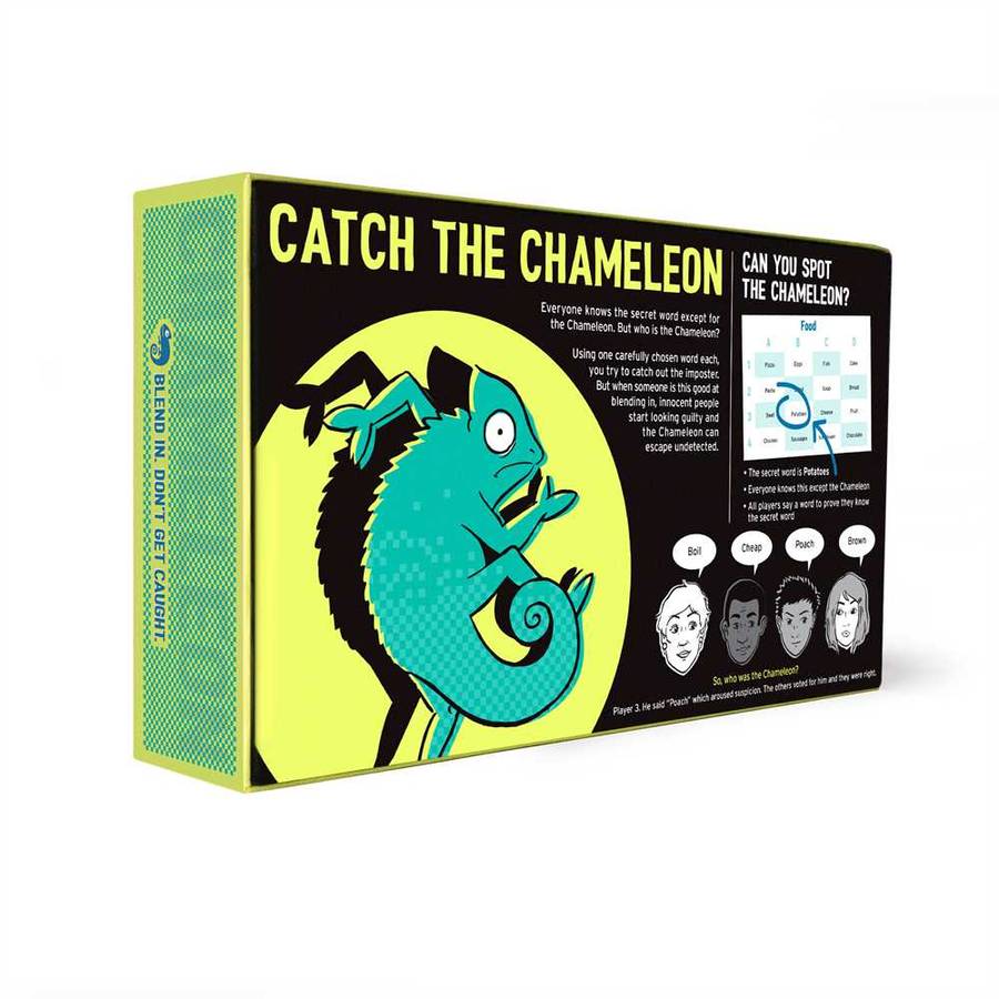 Big Potato Games - The Chameleon - The Family Party Game - 3-8 Players