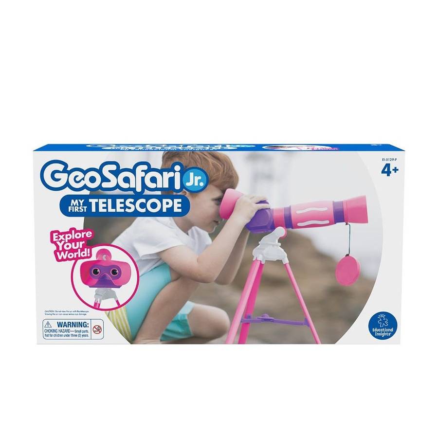 Educational Insights - GeoSafari® Jr My First Telescope - Pink