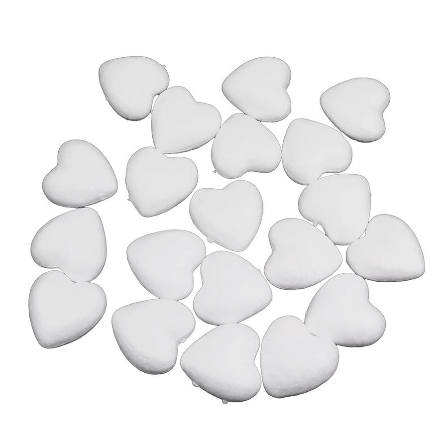 Anthony Peters - Polystyrene Shapes - 30mm Hearts - 20pcs