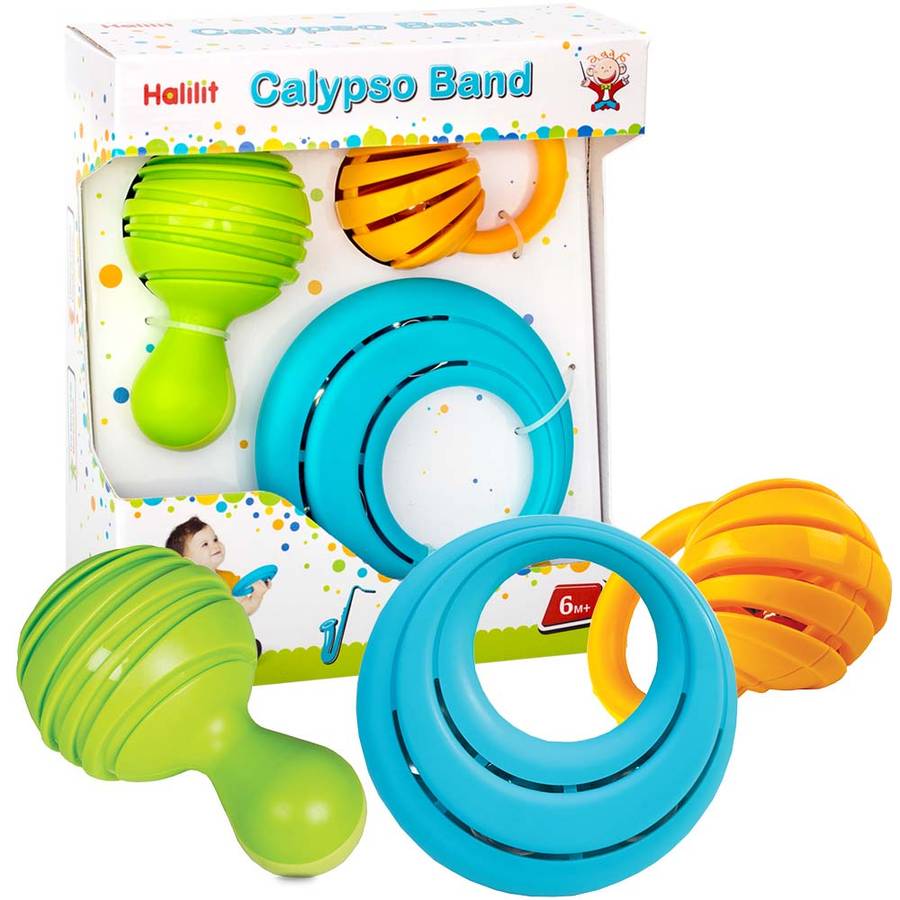 Halilit - Music Instrument for Babies & Toddlers - Calypso Band Set of 3