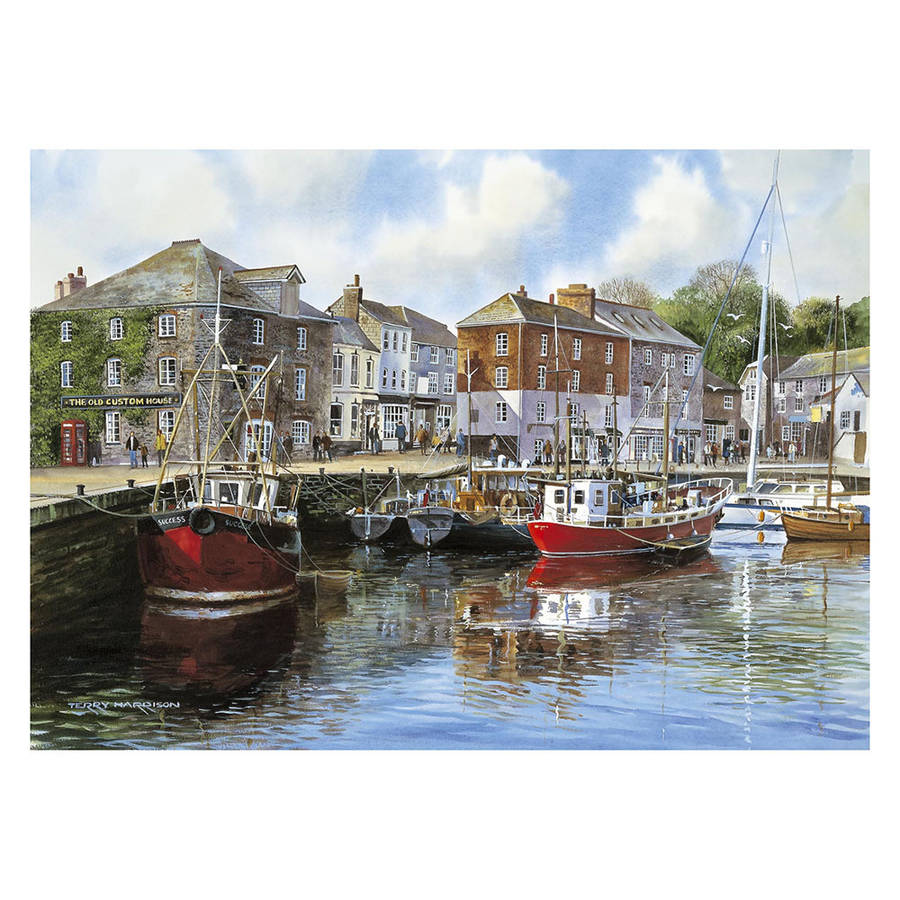 Gibsons - Padstow Harbour - Jigsaw Puzzle - 1000pcs