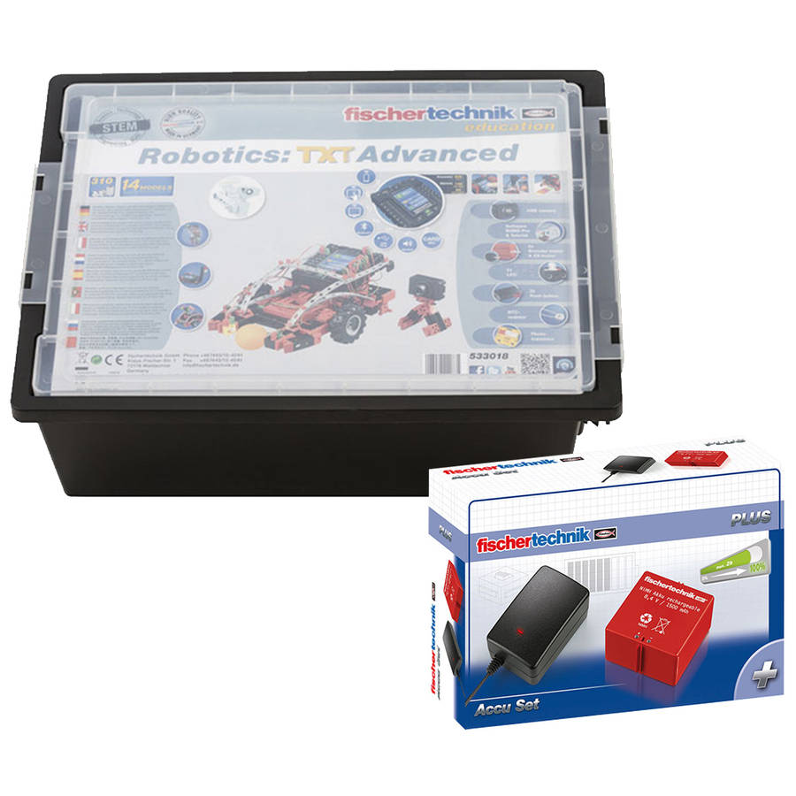 fischertechnik - Robotics Advanced - incl. TXT Controller & Accu Charger Set