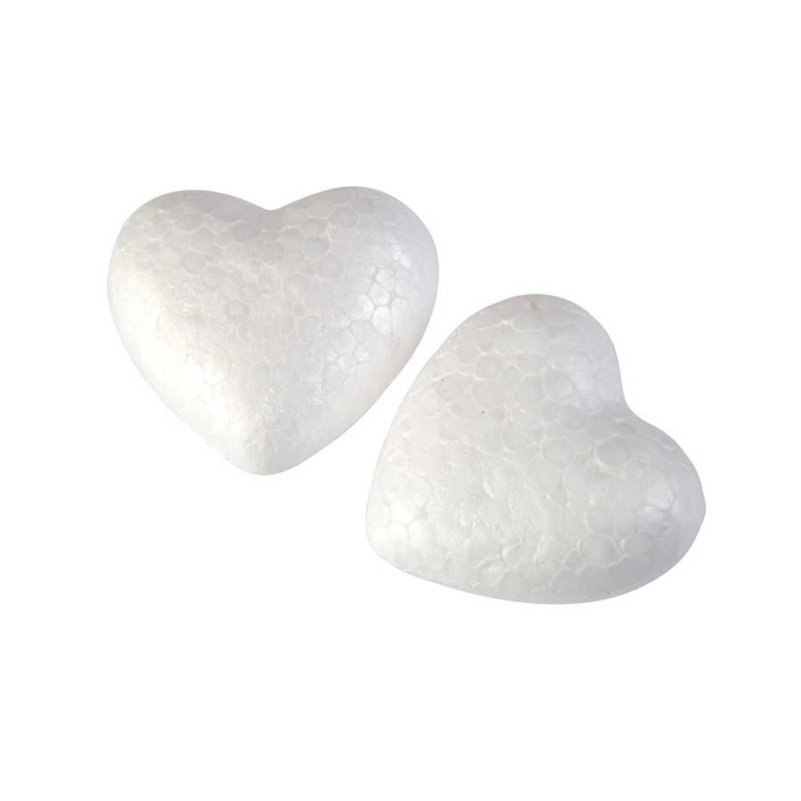 Anthony Peters - Polystyrene Shapes - 30mm Hearts - 20pcs