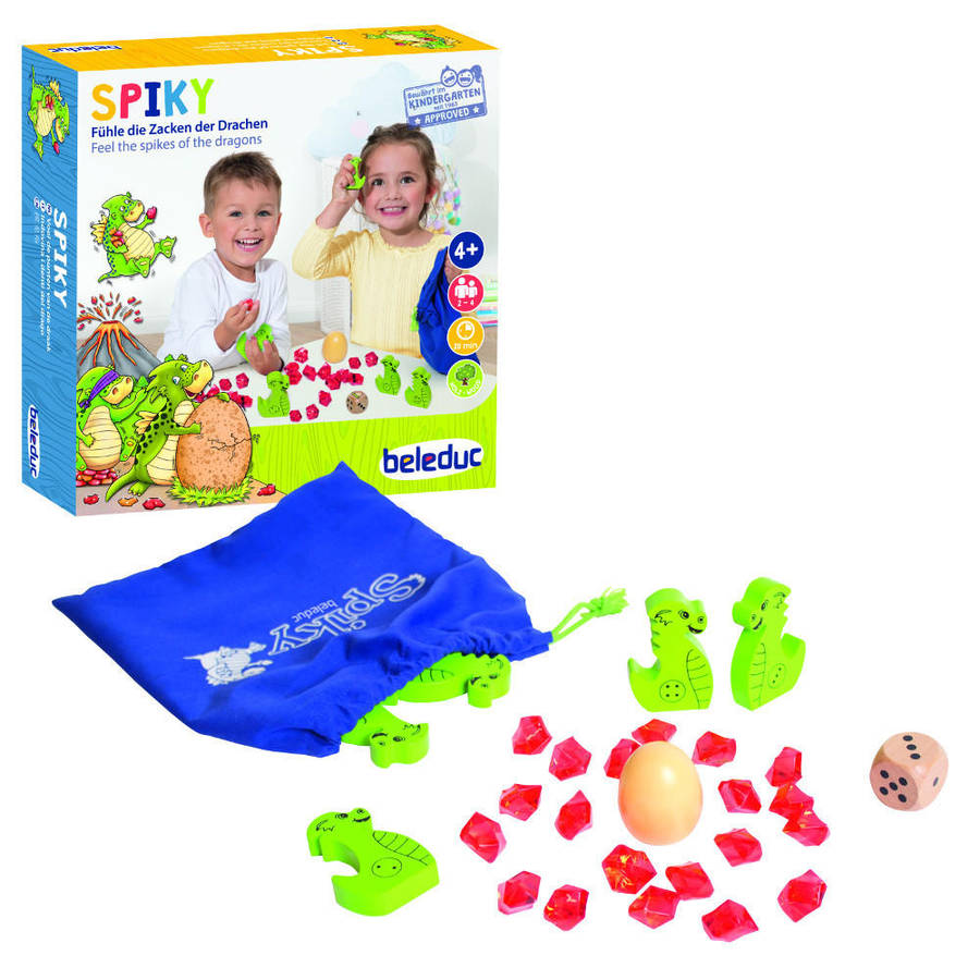 Beleduc - Spiky - Tactile Awareness Game - New! - 28pcs