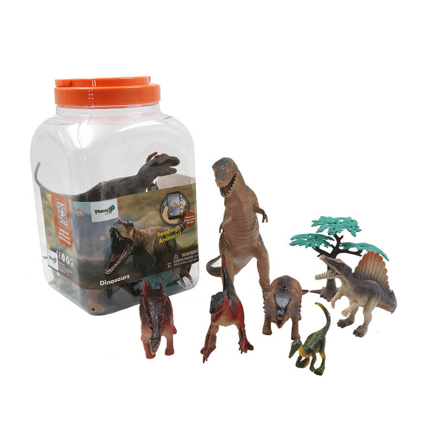 Greenbean - Dinosaur Playset - 40pcs in Bucket