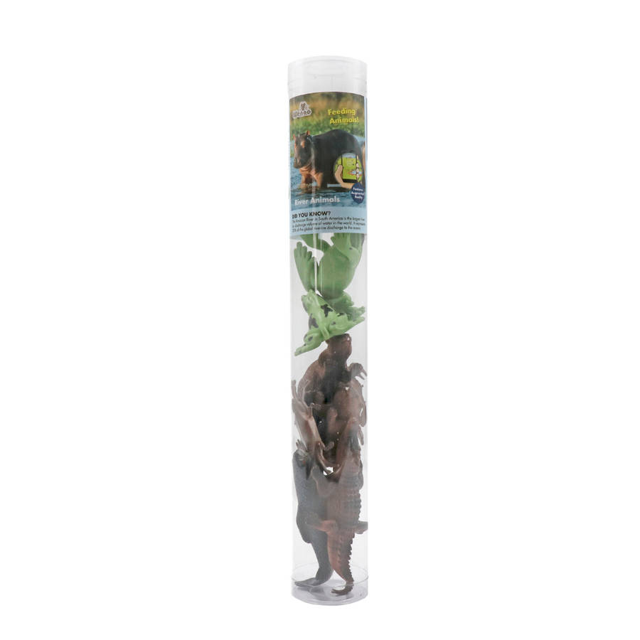 Greenbean - River Animals - Small 8-12cm - 8pcs in Tube