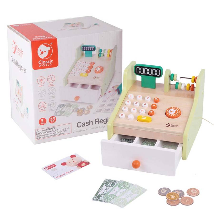 Classic World - Pretend & Play - Cash Register