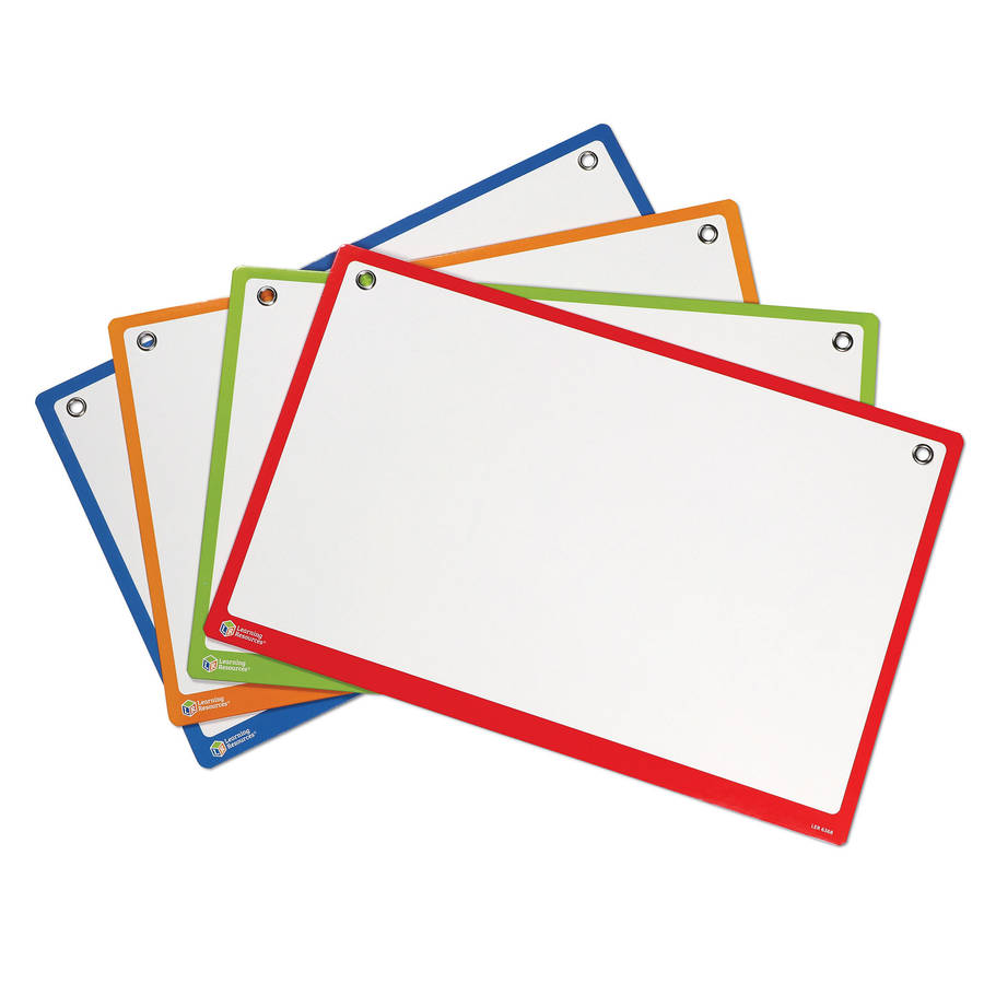 Learning Resources - Magnetic Collaboration Boards - Set of 4