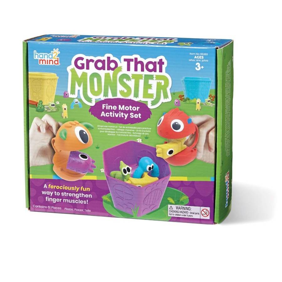 Hand2Mind - Grab That Monster Fine Motor Activity