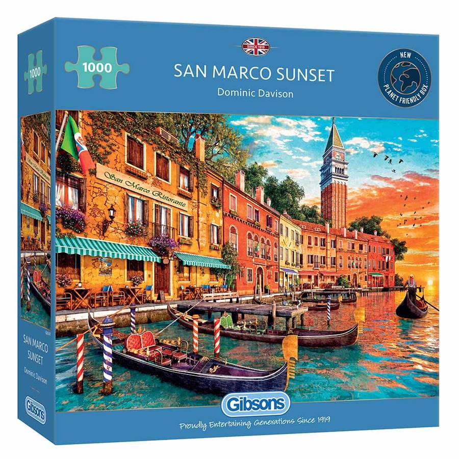 Gibsons - San Marco Sunset - Jigsaw Puzzle - 1000pcs