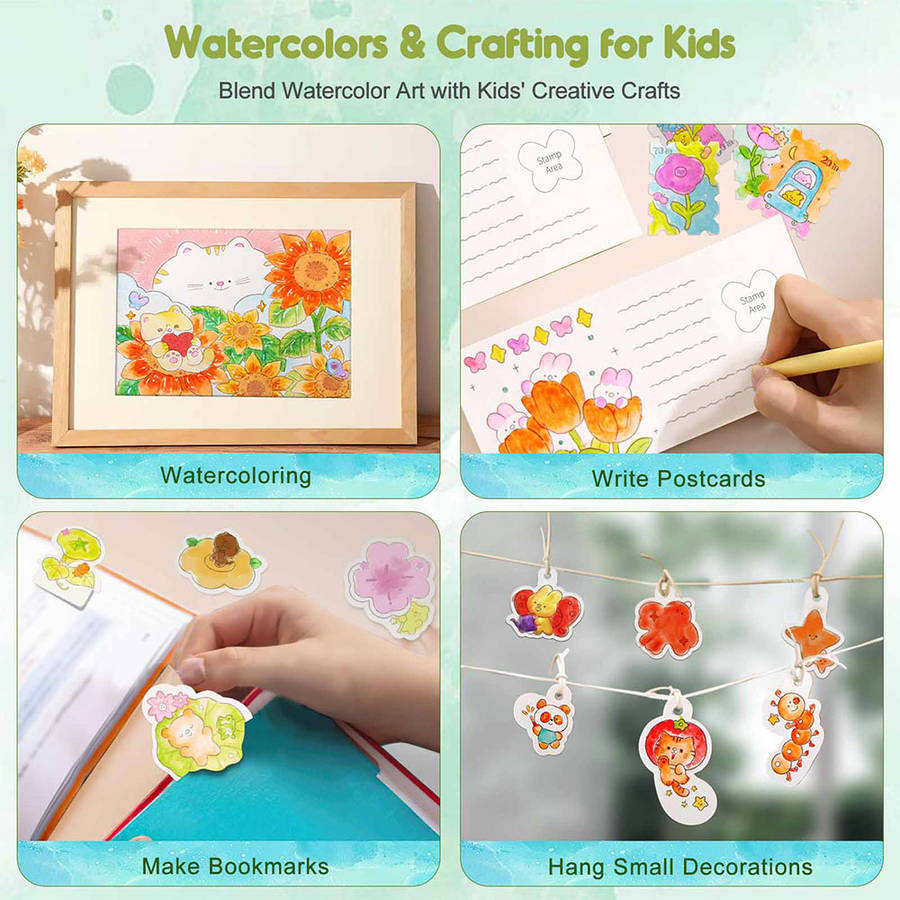 Jar Meló - Watercoloring Book - Whimsical Pet Paradise
