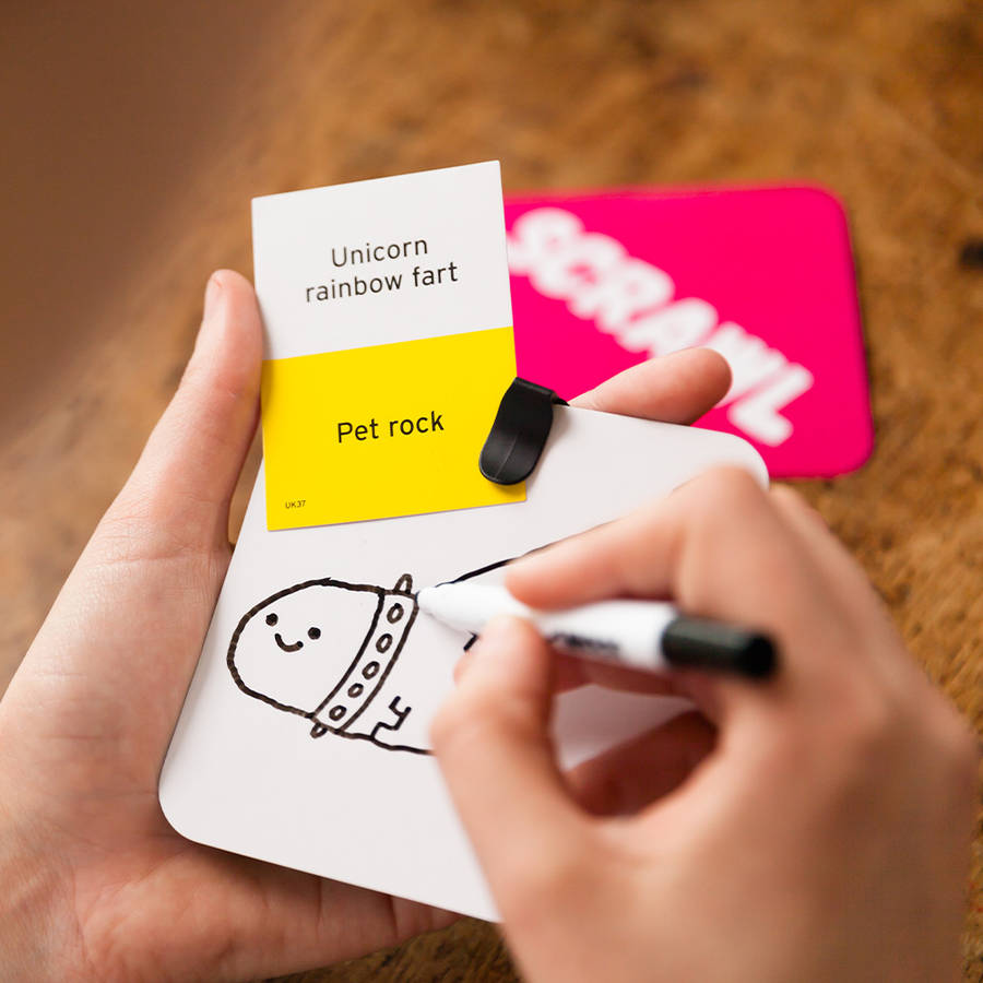 Big Potato Games - Scrawl - Drawing Party Game - 4-8 Players