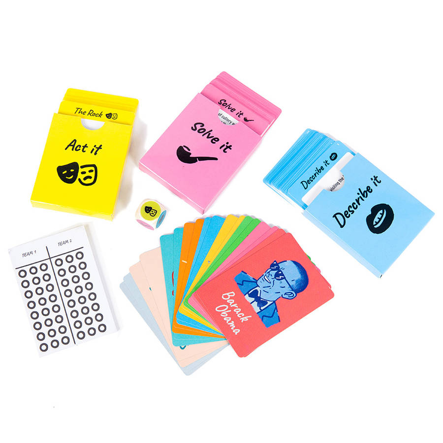 Big Potato Games - Obama Llama - The Rhyming Charades Party Game - 4-20 Players