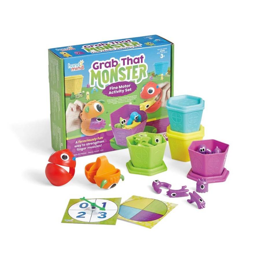 Hand2Mind - Grab That Monster Fine Motor Activity