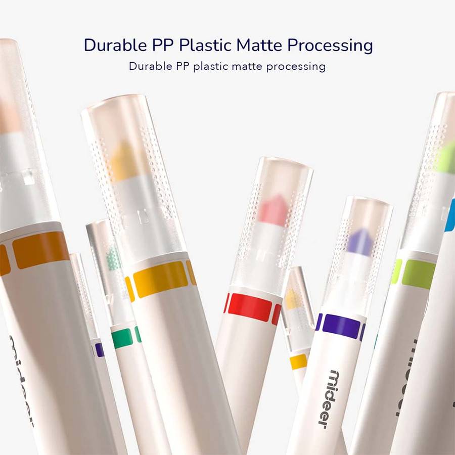 Mideer - Washable Marker Small Tip - 36 Colours
